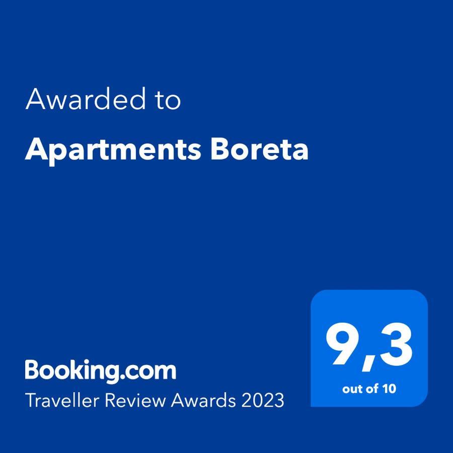 Apartments Boreta Budva Exterior foto